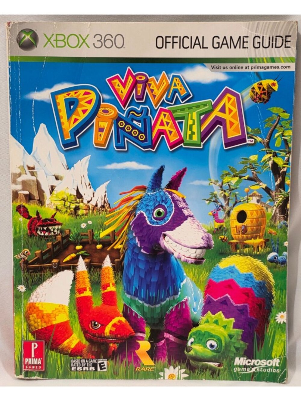 Xbox 360 VIVA PINATA Official Game Guide Prima Strategy Book David Hodgson 2007